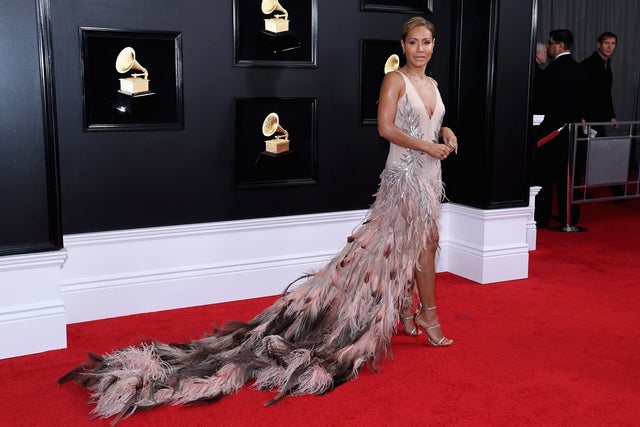 Jada Pinkett Smith at the 61st Annual GRAMMY Awards