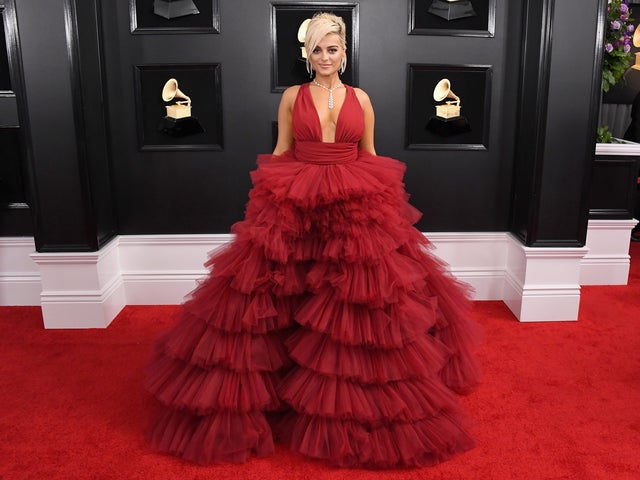 Bebe Rexha at 2019 grammys