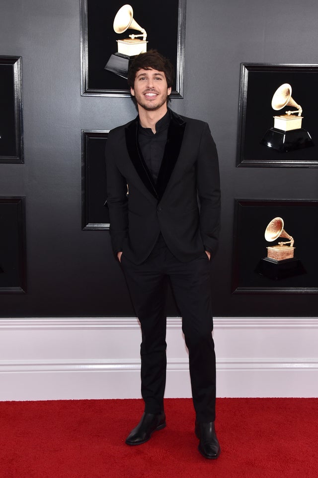 Morgan Evans at 2019 grammys