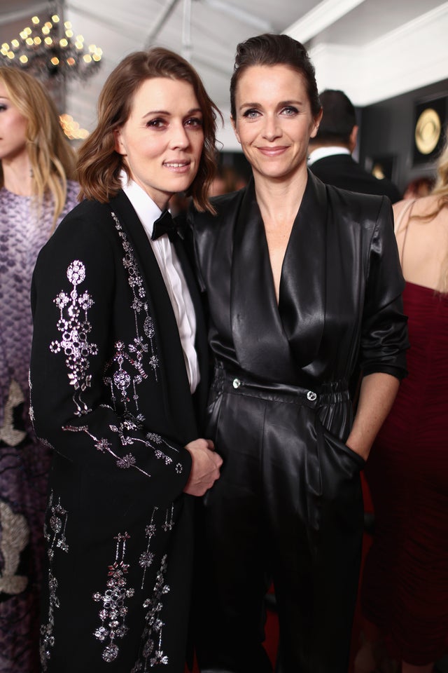 Brandi Carlile and Catherine Shepherd at 2019 grammys