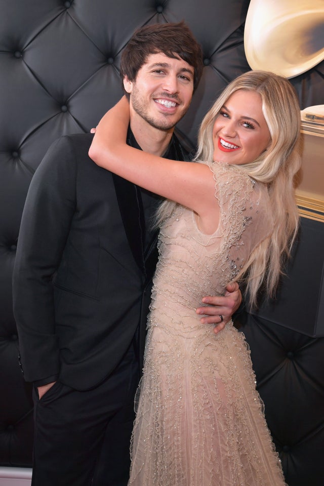 Morgan Evans and Kelsea Ballerini  at 2019 grammys