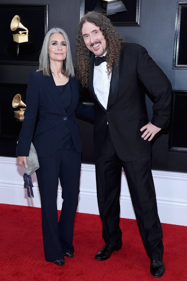 Suzanne and 'Weird Al' Yankovic at 2019 grammys