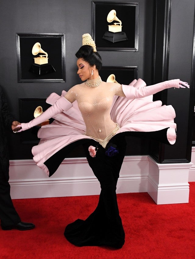 Cardi B at the GRAMMYs