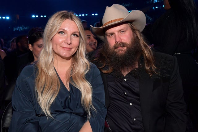 Morgane and Chris Stapleton inside 2019 grammys