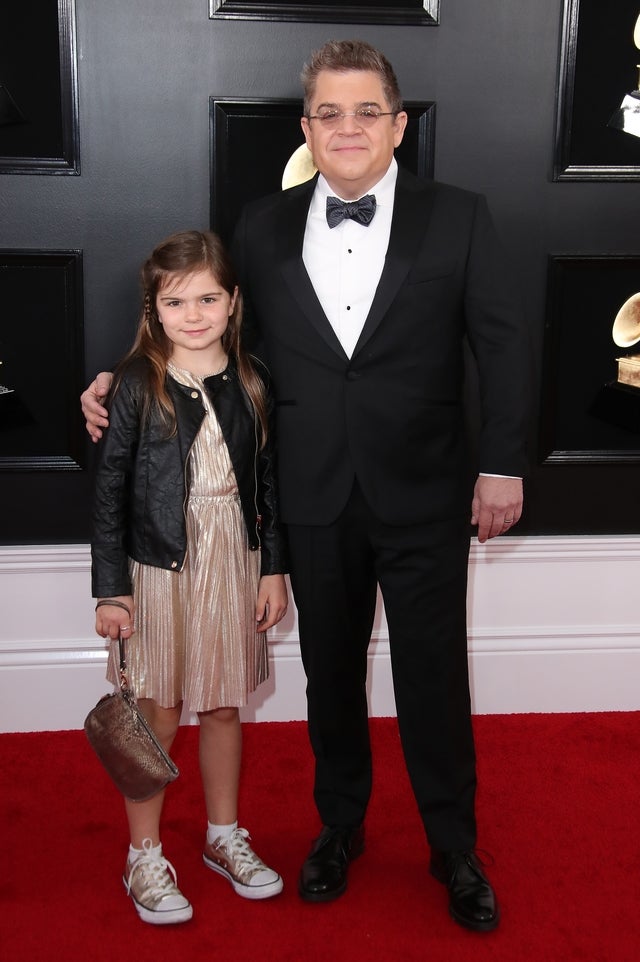 Alicia and Patton Oswalt at grammys 2019