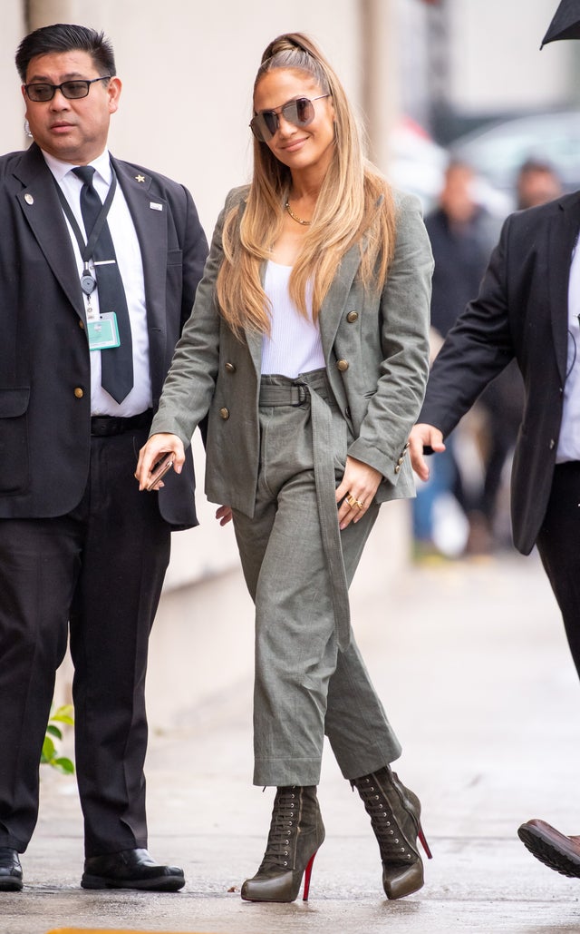 Jennifer Lopez at 'Jimmy Kimmel Live' 