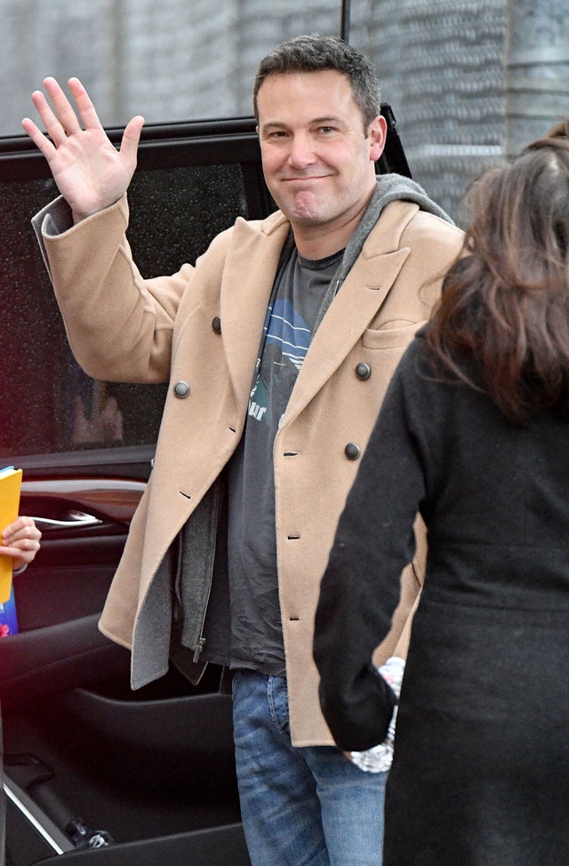 clean shaven ben affleck