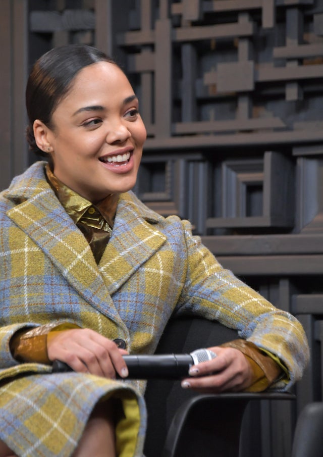 Tessa Thompson at cinema cafe at sundance