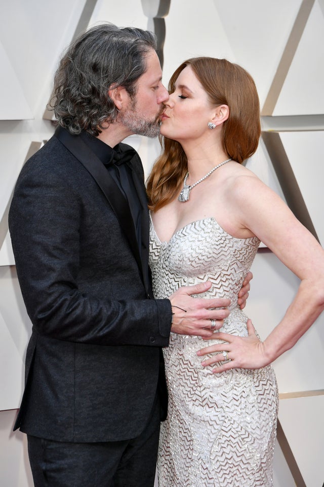 Darren Le Gallo and Amy Adams at 2019 oscars