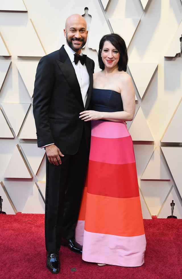 Keegan-Michael Key and Elisa Pugliese at 2019 oscars