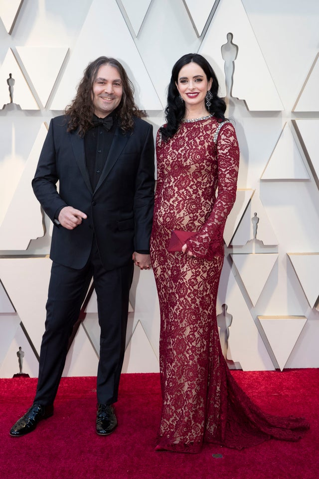 Adam Granduciel and Krysten Ritter at 2019 oscars