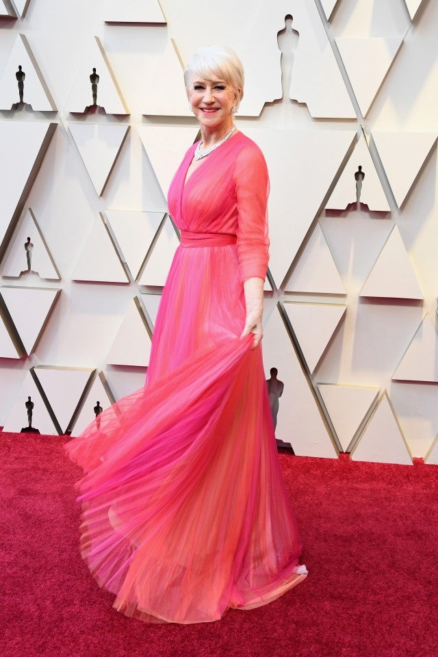 helene mirren at 2019 oscars