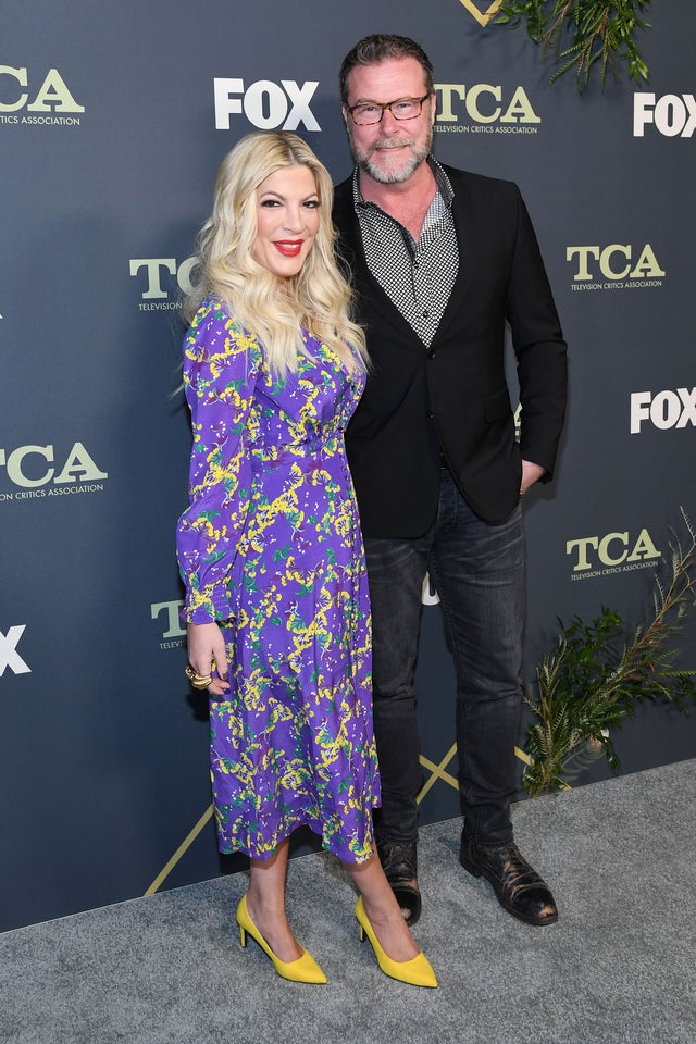 Tori Spelling and Dean McDermott at TCAs