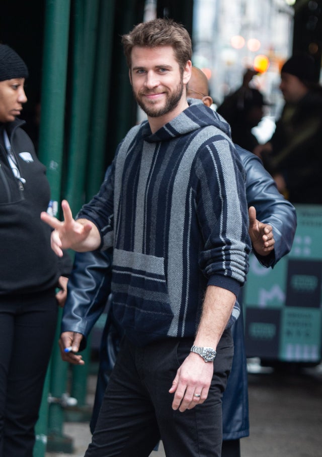 Liam Hemsworth in nyc