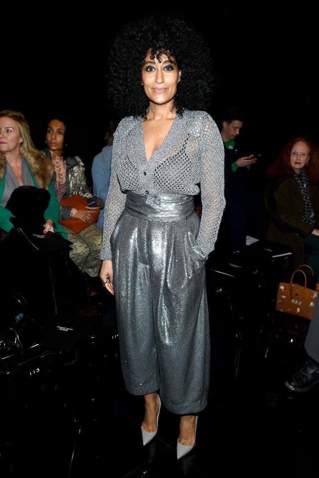 Tracee Ellis Ross at marc jacobs show