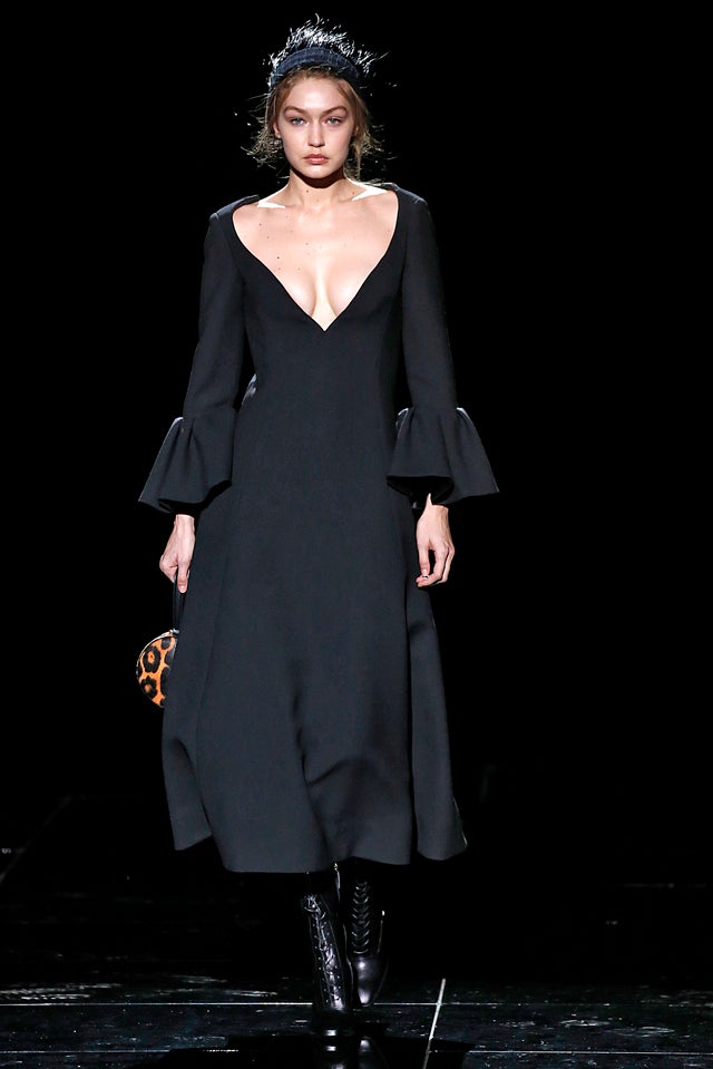 Gigi Hadid at Marc Jacobs fall 2019 runway
