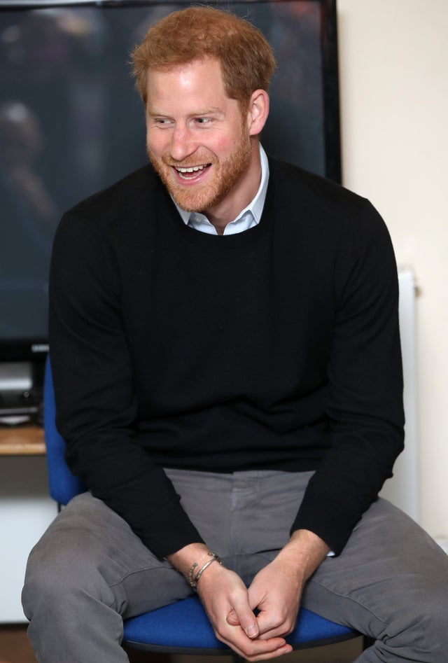 Prince Harry at Fit and Fed in London