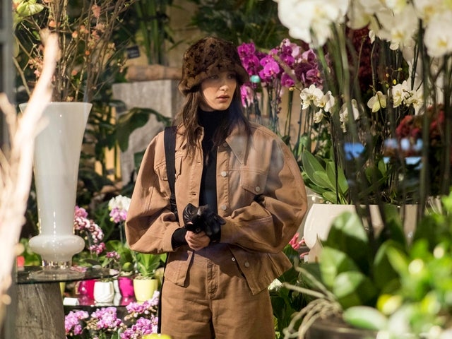 Bella Hadid during Milan Fashion Week