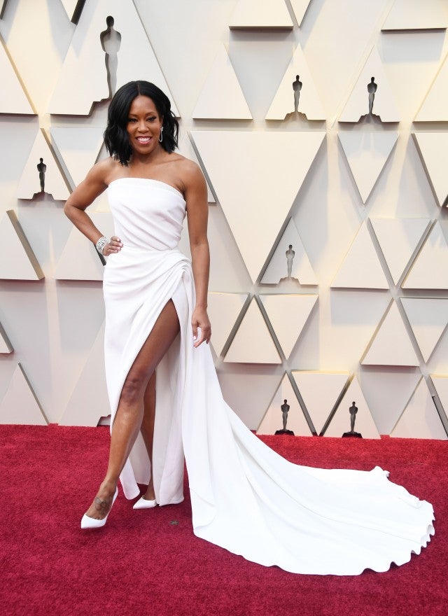 Regina King's Oscars Dress Was Gorg, but Her Arms Stole the Red Carpet Show