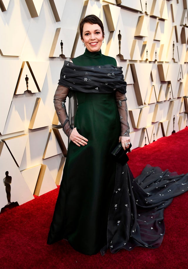 Olivia Colman at 2019 oscars