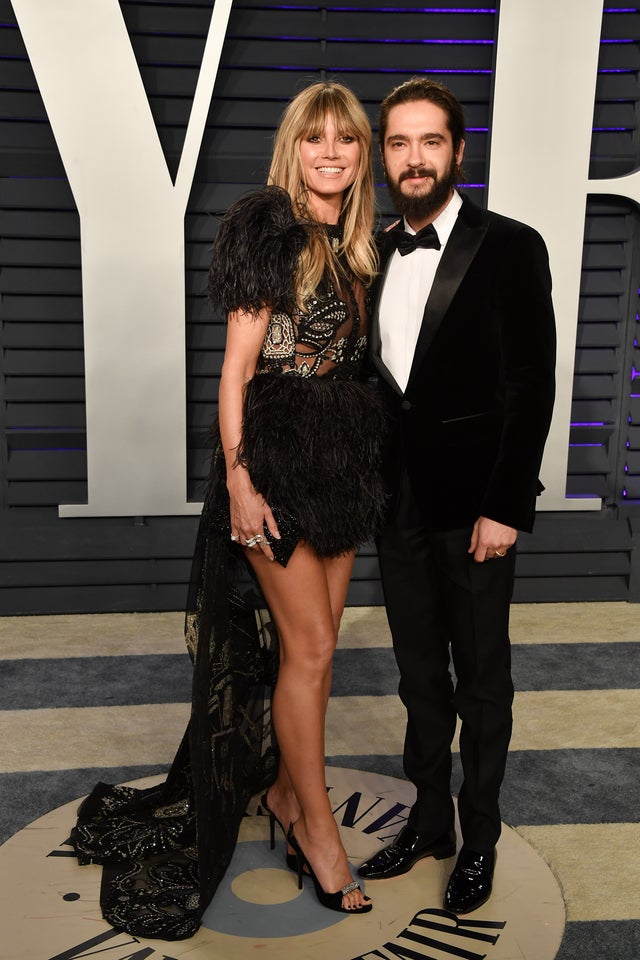 Heidi Klum and Tom Kaulitz at the 2019 Vanity Fair Oscar Party