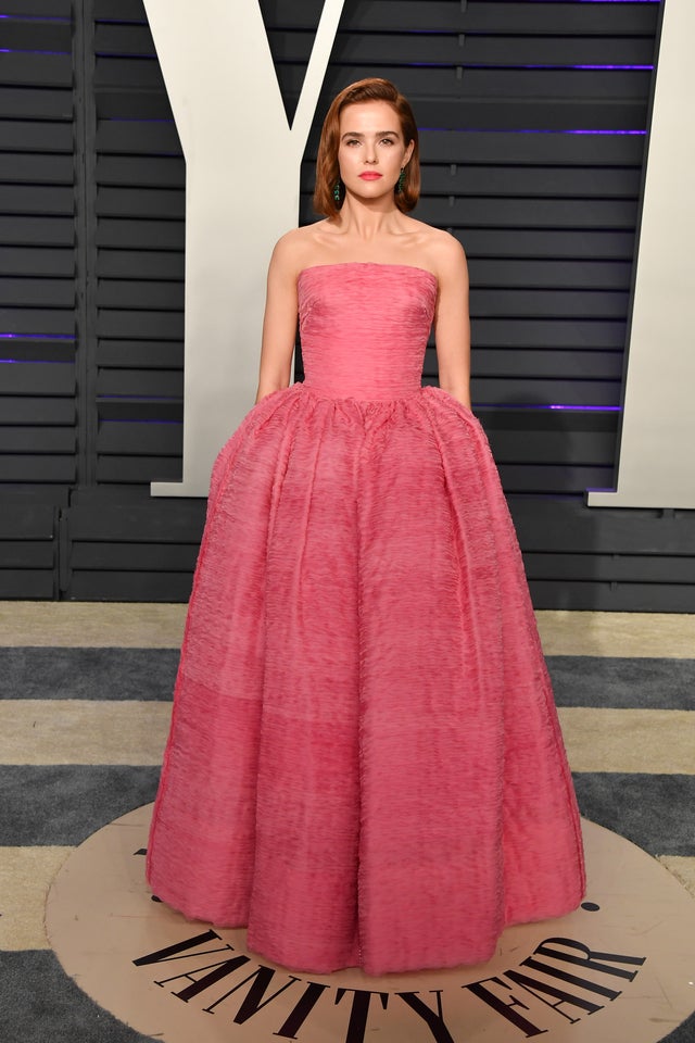 Zoey Deutch at the 2019 Vanity Fair Oscar Party