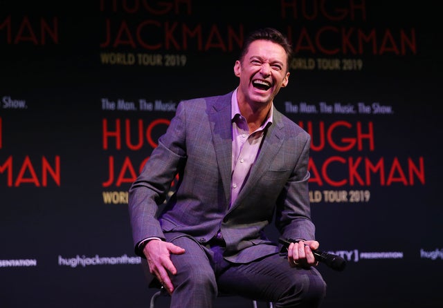 Hugh Jackman at Museum of Contemporary Art 