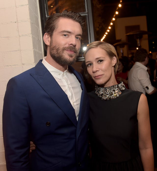 Charlie Weber and Liza Weil in 2015