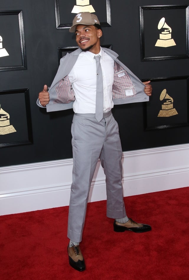 Chance the Rapper at 2017 grammys