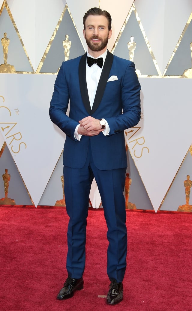 Chris Evans at 2017 oscars