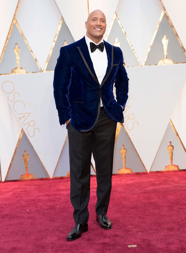 The Rock at 2017 oscars