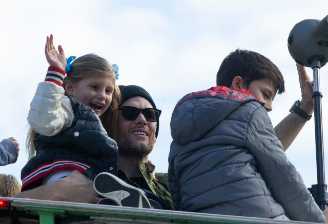 Tom Brady's 3 Kids Were By His Side During Special Patriots