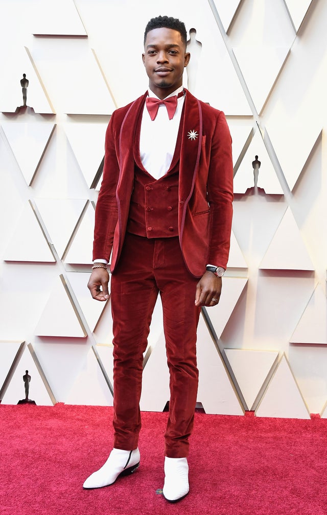 Stephan James at 2019 oscars