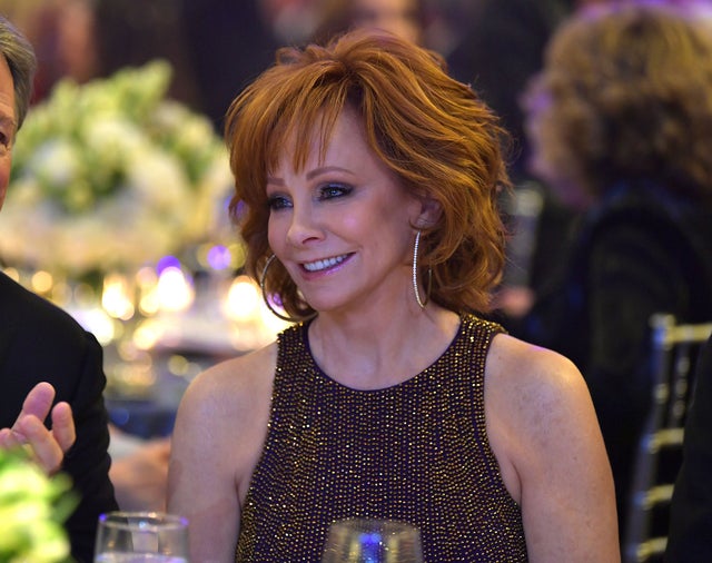 Reba McEntire at fight night