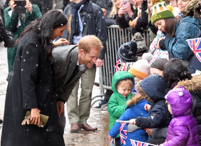 Meghan and Harry in Bristol