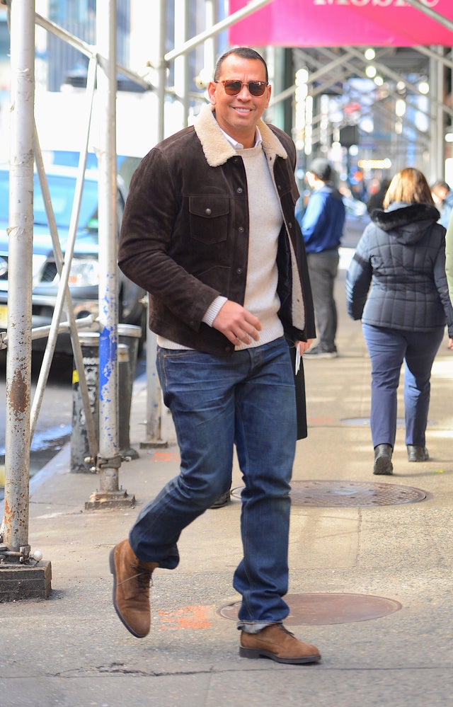 Alex Rodriguez in manhattan