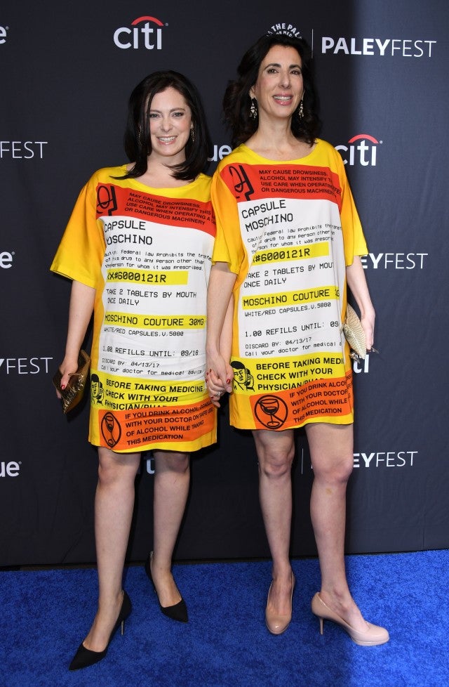 Rachel Bloom and Aline Brosh McKenna at 2019 paleyfest