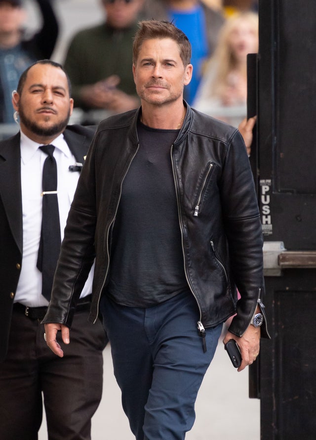 Rob Lowe at Jimmy Kimmel Live