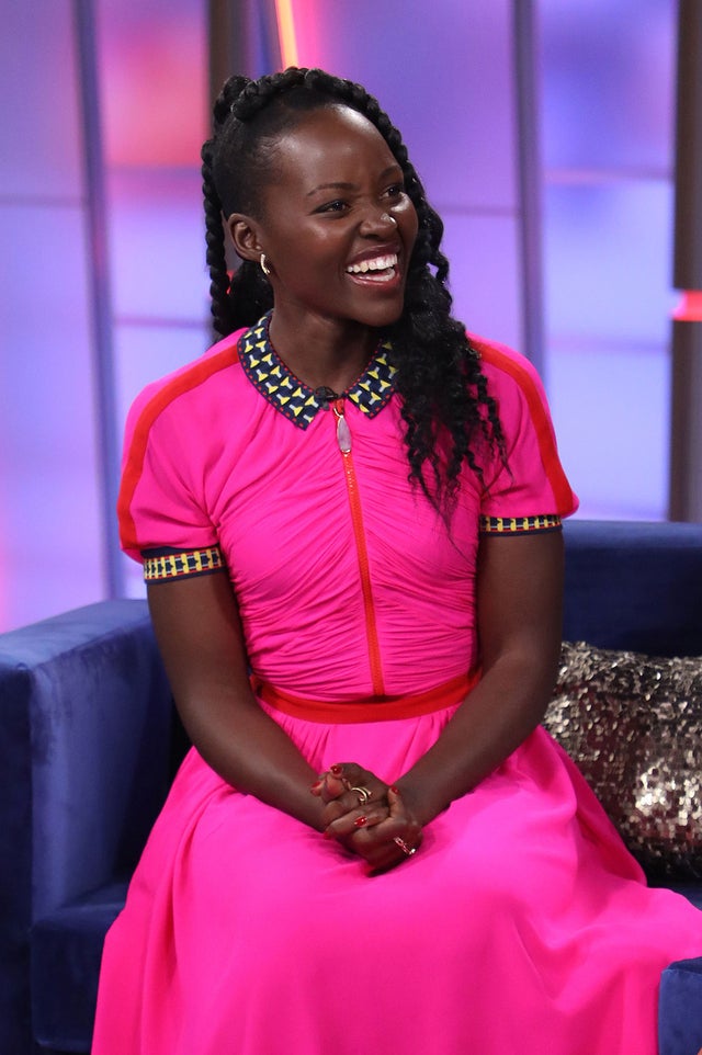 Lupita Nyong'o at 'Un Nuevo Dia' at Telemundo Center