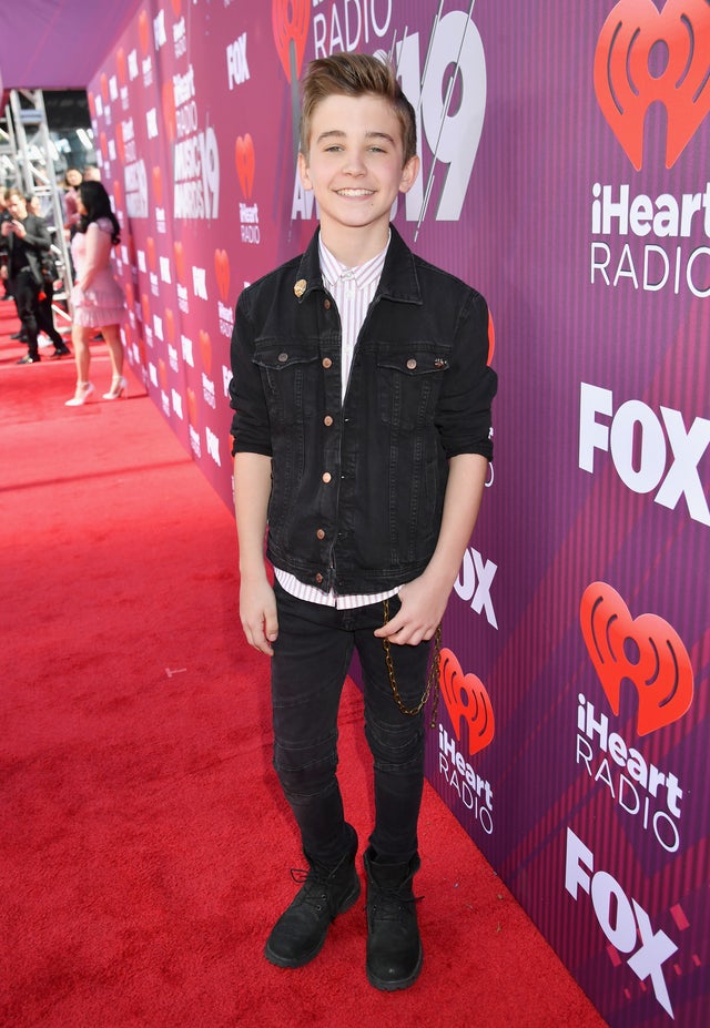 Parker Bates at the 2019 iHeartRadio Music Awards 