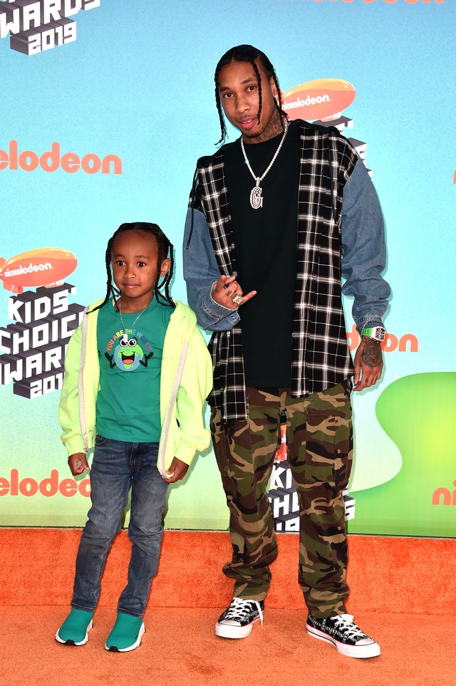 King Cairo and Tyga Kids Choice Awards