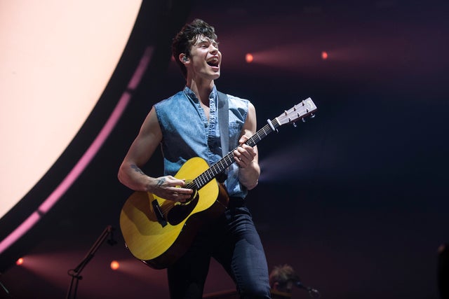 Shawn Mendes performs in Barcelona
