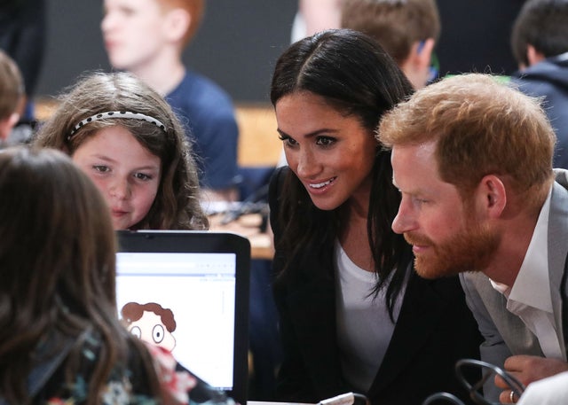 Meghan Markle at startup hub in Dublin