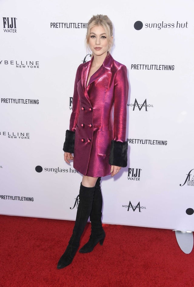 Katherine McNamara at the Daily Front Row's 5th Annual Fashion Los Angeles Awards