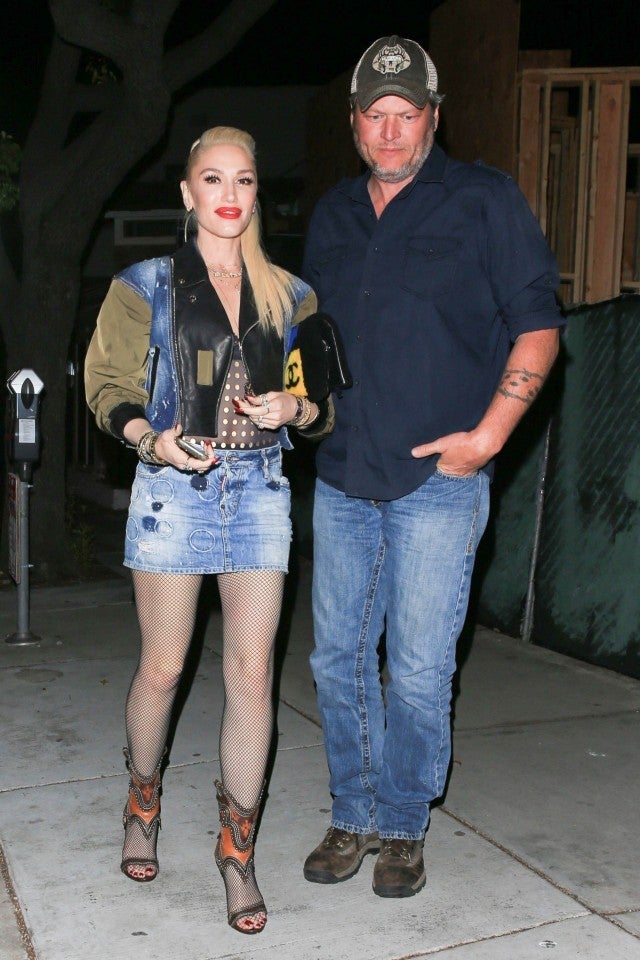 Gwen Stefani and Blake Shelton