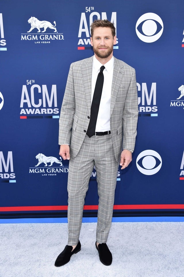 Chase Rice at the the 54th Academy Of Country Music Awards in Las Vegas on April 7