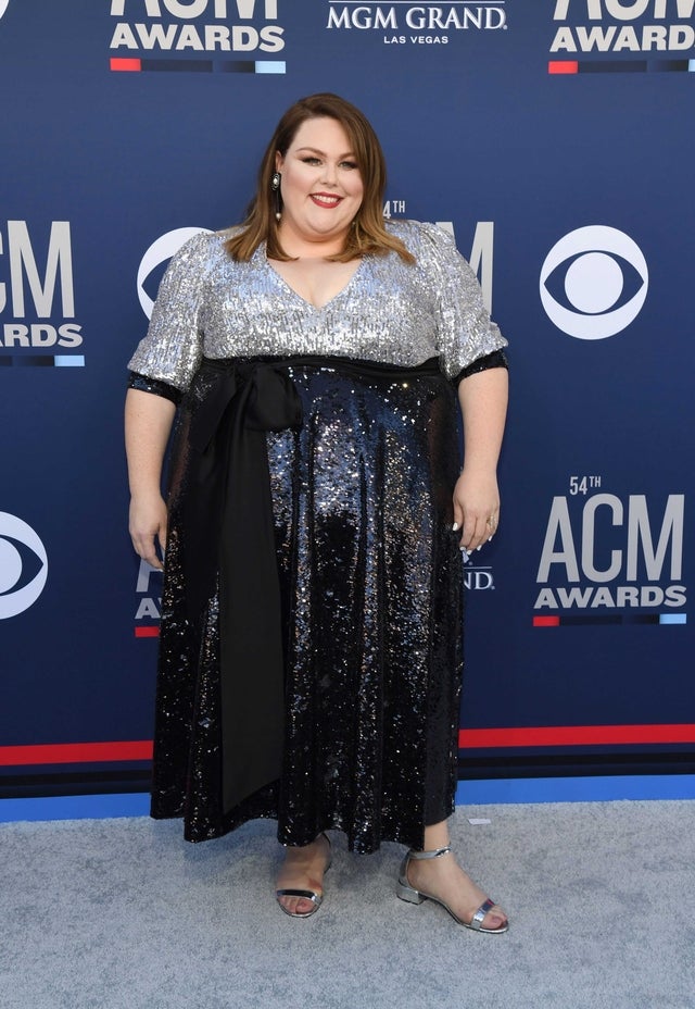Chrissy Metz at the the 54th Academy Of Country Music Awards in Las Vegas on April 7