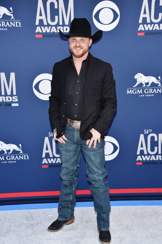 Cody Johnson at the the 54th Academy Of Country Music Awards in Las Vegas on April 7
