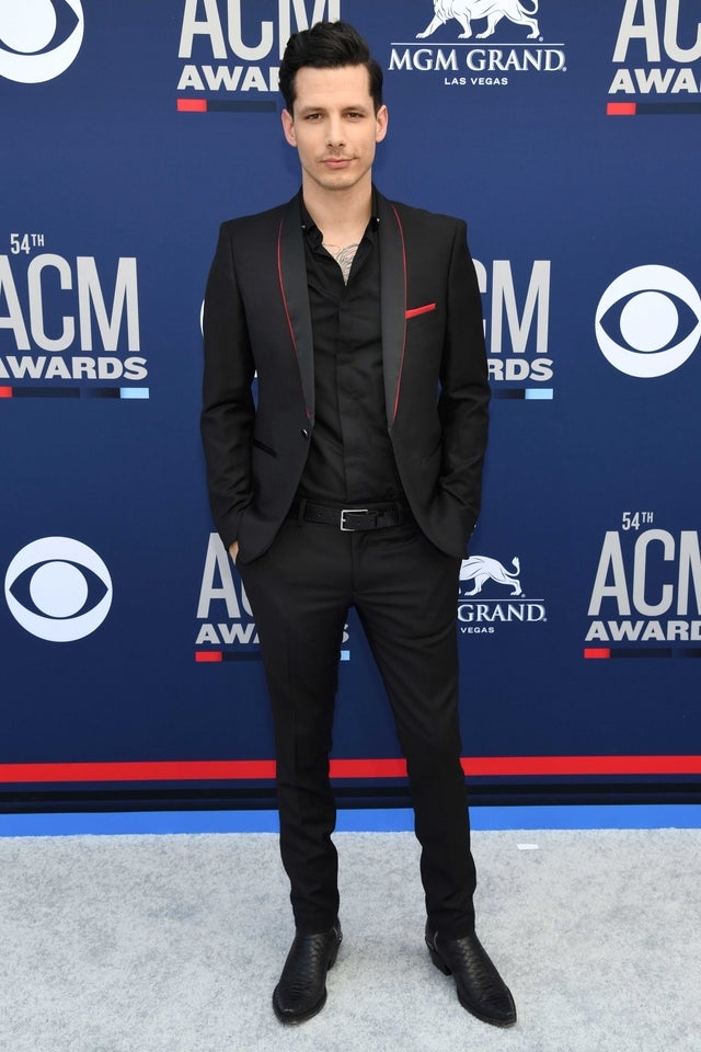 Devin Dawson at the the 54th Academy Of Country Music Awards in Las Vegas on April 7