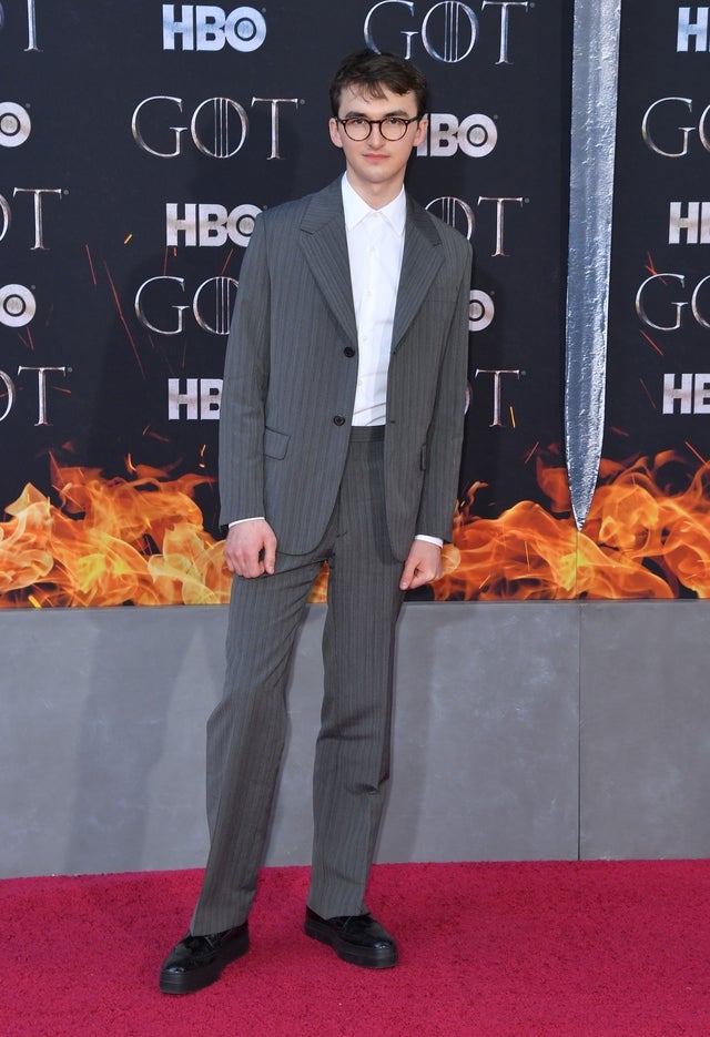 Isaac Hempstead Wright at the 'Game of Thrones' eighth and final season 